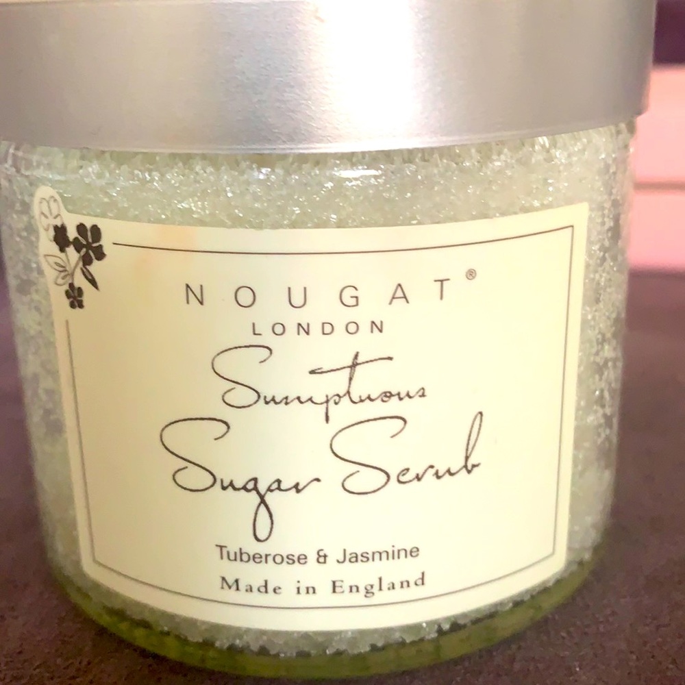 Body sugar  scrub by nougat NWT